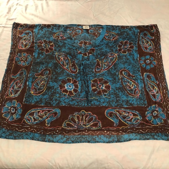 Boho Versatile Top/Dress/Beach Cover Up - Picture 4 of 7